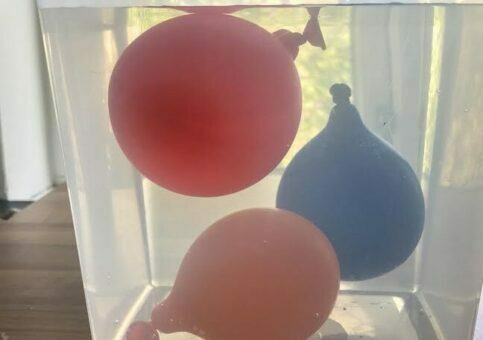 balloner i vand